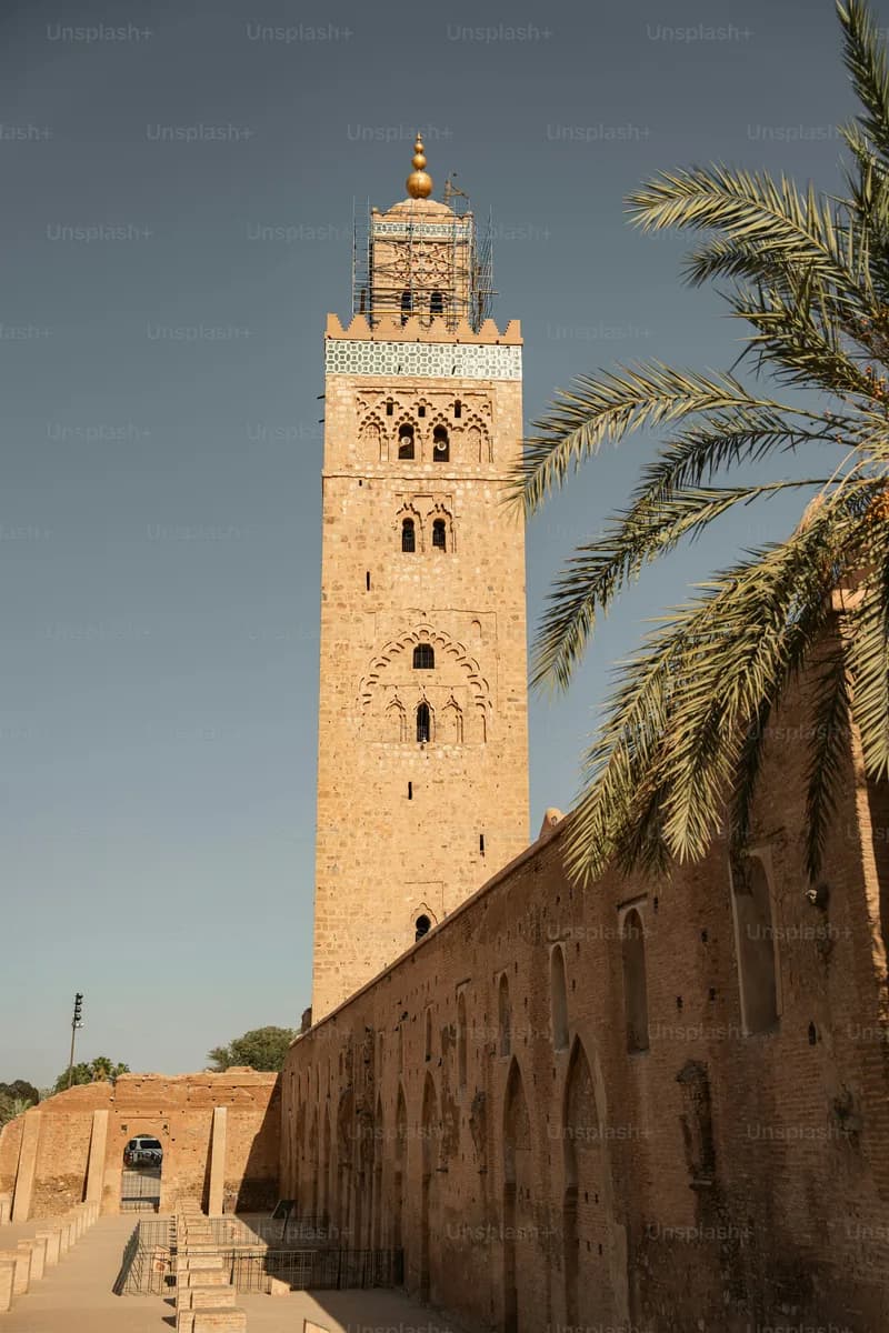 Marrakech - ville au Maroc