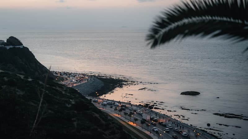 Tanger - ville au Maroc